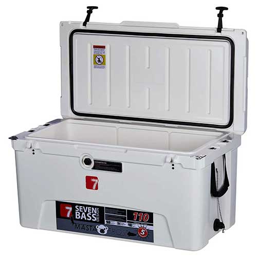 Intérieur de la glacière Seven Bass Masta Frost 110 Blanc